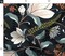 Moody Floral Dark Midnight Jumbo Scale Woodland Ferns Maximalist Custom Printed Fabric by Spoonflower Various Fabrics by the Yard or Fat Quarter